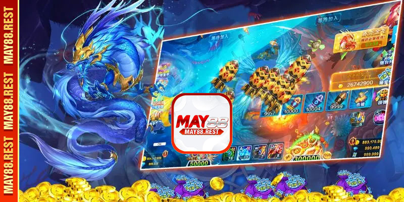 Cùng MAY88 khơi dậy niềm đam mê bắn cá đổi thưởng